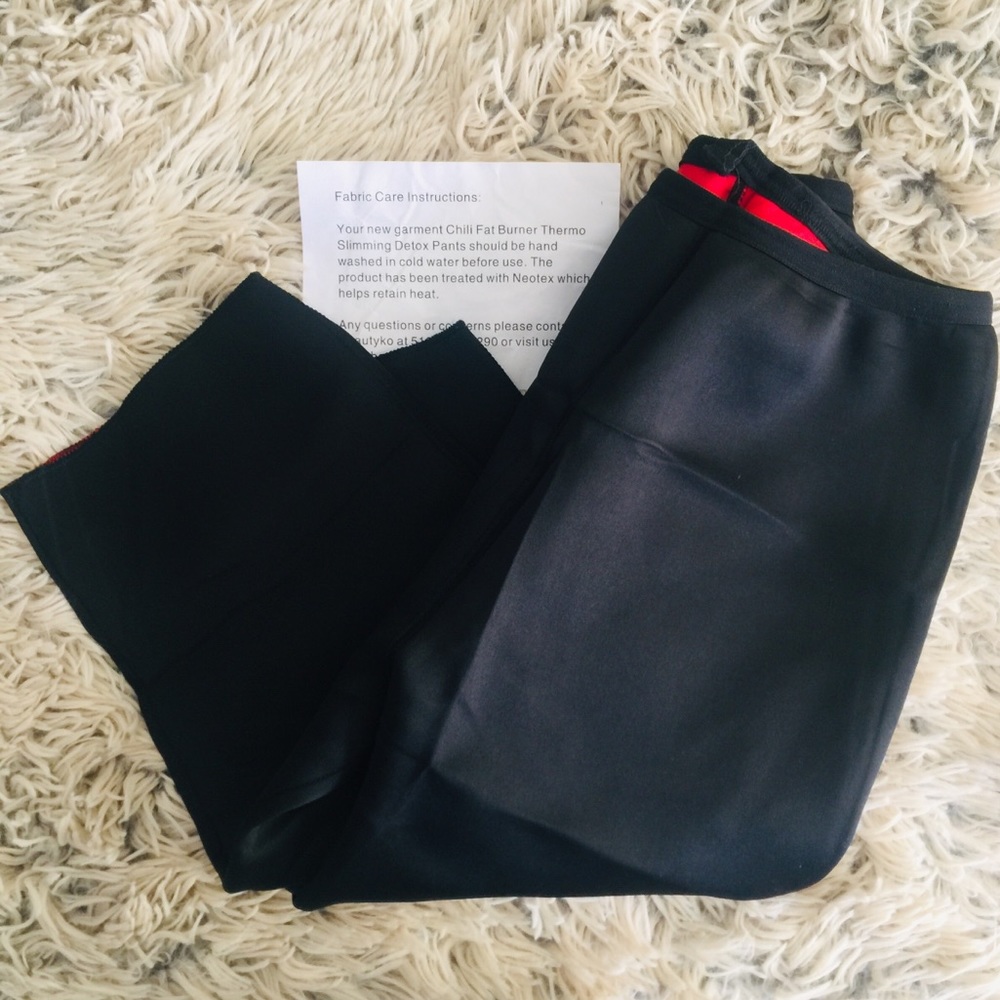 NWOT Neoprene slimming detox shorts